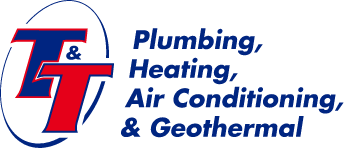 T&T Plumbing, Heating, Air Conditioning & Geothermal Logo