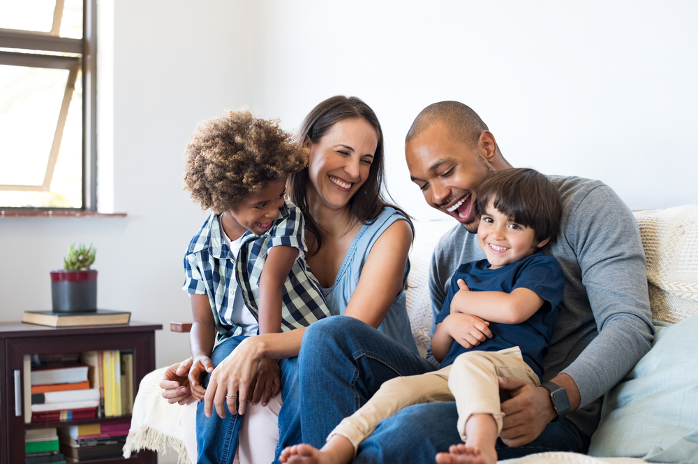 Happy family didn't get taken advantage of with a fake free furnace.